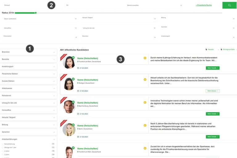 Kandidatensuche